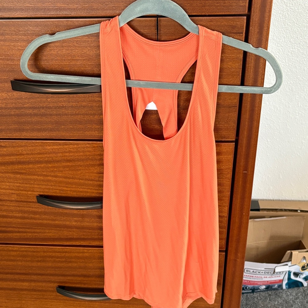 ZYIA Vibrant Orange Tank Top